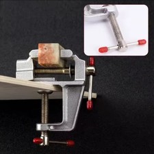 Mini Morsa Portatile Per Legare Mosche Da Pesca - In Lega D'Acciaio E Ceramica, Compatta, Con Base