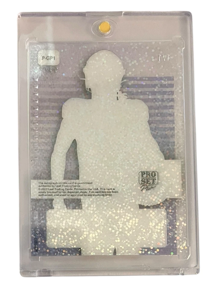 2023 Leaf Pro Set Platinum George Pickens Pro Set Pure Autograph 1/1! - Image 2 of 2