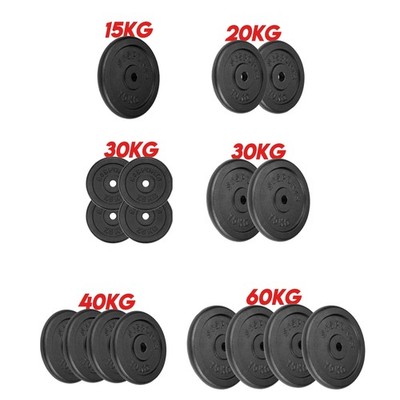 ScSPORTS  Hantelscheiben Set 30/31mm Gusseisen Gewichtsscheiben Gewichte Fitness