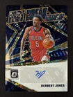 Herbert Jones Auto 2023 Donruss Optic Fast Break Signature Silver Prizm #FBS-HBT