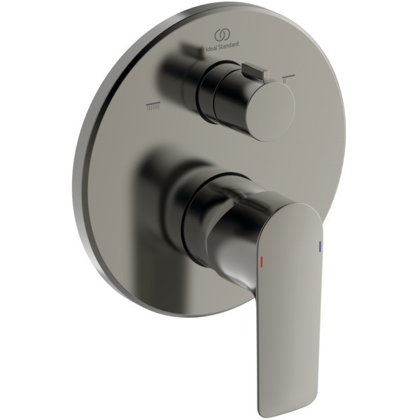 Ideal Standard IS Badearmatur UP Connect Air - Rosette D:163Mm Silver Storm-image