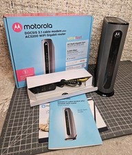 Motorola MG8702 DOCSIS 3.1 Cable Modem AC3200 Wi-Fi Router