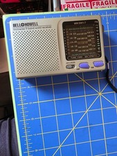Works BELL HOWELL SHORTWAVE RADIO AM/FM MW SW 9 BAND WORLD RECEIVER MW.SW1-7