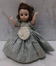 Vintage 1950s Madame Alexander Kins Doll Bend Knee Walker 8" Jo BKW