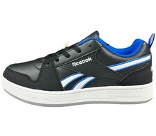 Reebok Royal Prime 2.0 Youth Sneakers Size 5.5 Black Blue Tennis Shoes New
