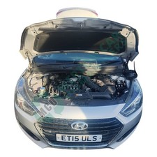 HYUNDAI I40 CRDI SE NAV BLUE DRIVE MK1 15 - 20 SILVER N3S  BUMPER FRONT