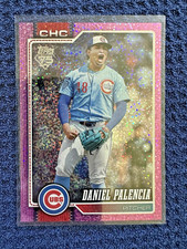 2026 Topps Series 1 - Daniel Palencia Pink Confetti Foil #158 Cubs