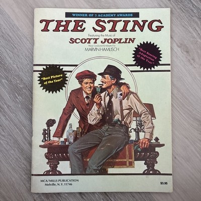 The Sting MCA /Mills Publication Sheet Music