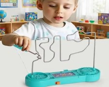 Electric Touch Maze Game Kids STEM Science Toy Hand-Eye Coordination Challenge