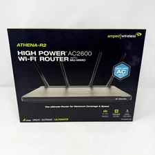Amped RTA2600-R2 Wireless Athena-R2 High Power AC2600 Wi-Fi Router with MU-MIMO