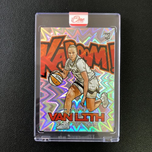 Hailey Van Lith #17 2025 Panini One And One WNBA Kaboom card