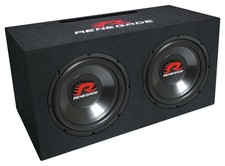 Renegade RXV1002 25 cm Passiv Subwoofer 1000 Watt RMS: 500 Watt