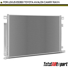 AC Condenser w/Receiver Drier w/Bracket for Toyota Camry Avalon RAV4 Lexus ES350