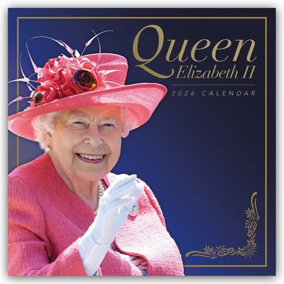 Carousel Calendar | Queen Elisabeth II - Königin Elisabeth II 2026 -...