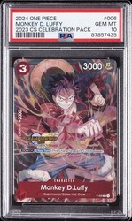 Monkey D. Luffy P-006 2023 Celebration Pack Promo