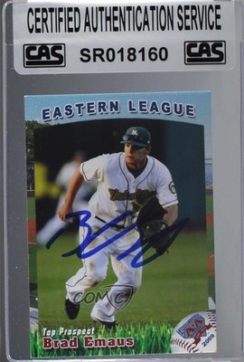 2009 Grandstand Eastern League Top Prospects Brad Emaus 0l1