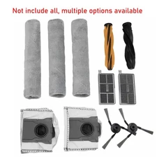 Main Side Brushes/Filter/Dust Bag/Mop Cloth For Dreame Aqua10 Ultra Robot Vacuum