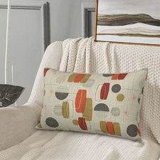 mid Century Modern Decor,mid Century Modern Throw Pillows,70s Pillow Cover,Lumba