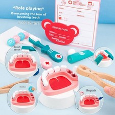 Doctor  Dentist Pretend Play Set For Kids Toddler Doctor Play Pretend Set F2F3