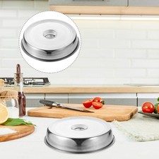  Household Food Cover Stainless Steel Grill Dome Plate Covers for Dinner Plates