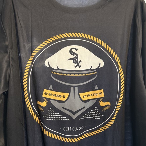 Chicago White Sox Yacht Langarm T-Shirt SGA 8/13/24 Gr. XL NEU - Bild 3 von 4