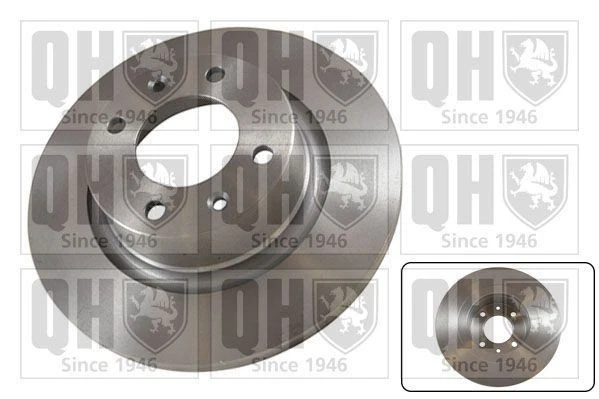 Quinton Hazell Rear Discs (Pair) & Rear Pads - Image 3 of 4