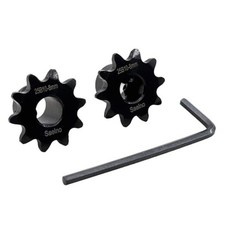 2PCS 25 Roller Chain Sprocket Type B 8mm Bore 10 Tooth, Hardened Antirust