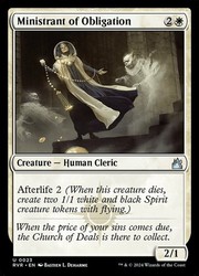 Ministrant of Obligation #23 Ravnica Remastered MTG