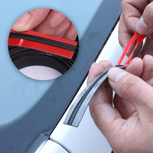 2M Car Windshield Roof Sealing Strip Noise Insulation Sticker Trim T-Shaped - Picture 1 of 17