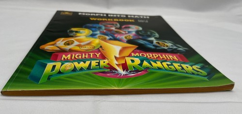 Mighty Morphin Power Rangers Morph into Math Golden Vintage Coloring Book 1994 - Foto 12 di 12