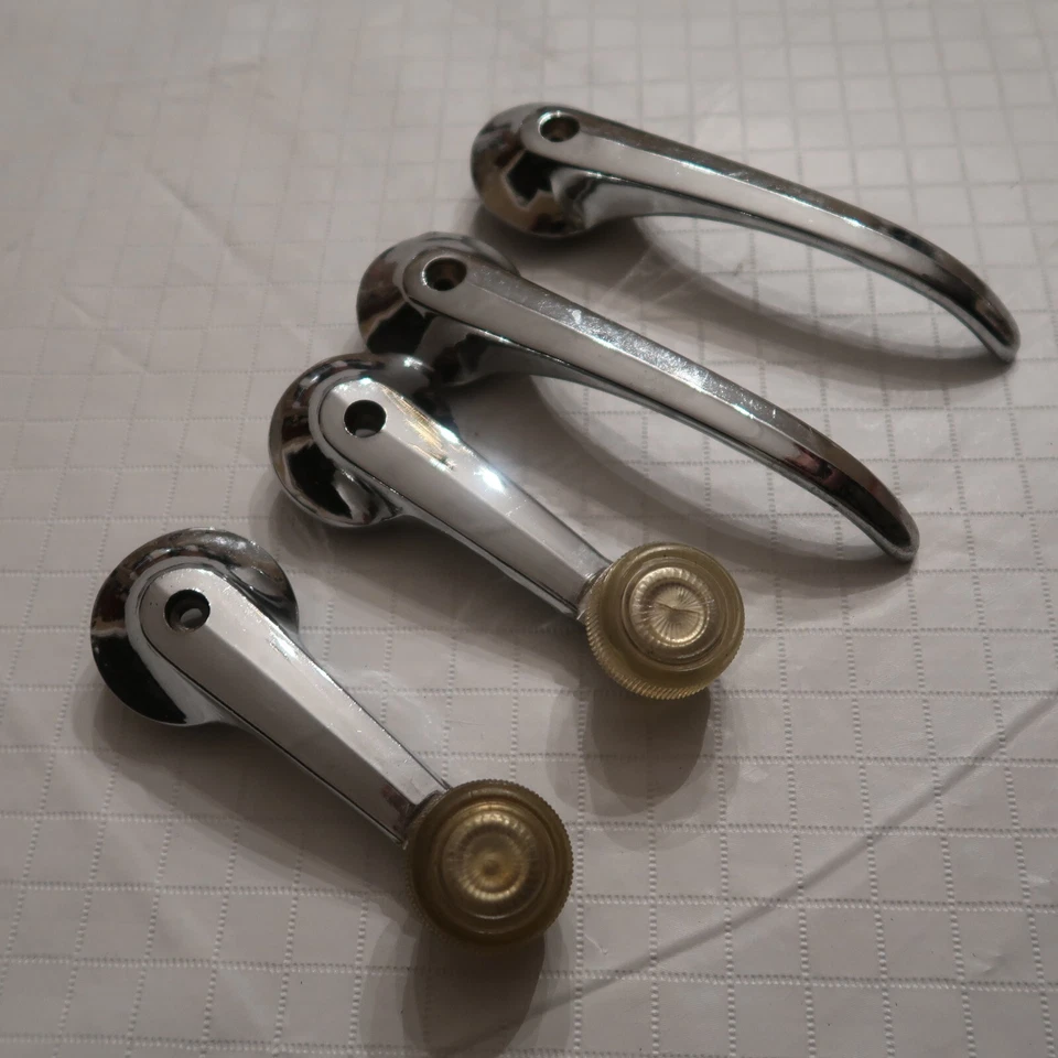 Manivelas e puxadores de abertura de porta Ford Pinto Mercury Bobcat Monarch Granada - Imagem 3 de 3