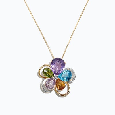 Effy 14K Yellow Gold Multi Gemstone 