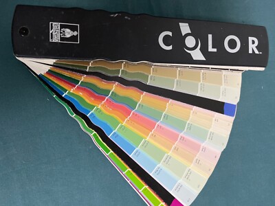 Sherwin Williams Paint Color Sample Swatch FAN DECK 657-2846 CS 4/07 2001