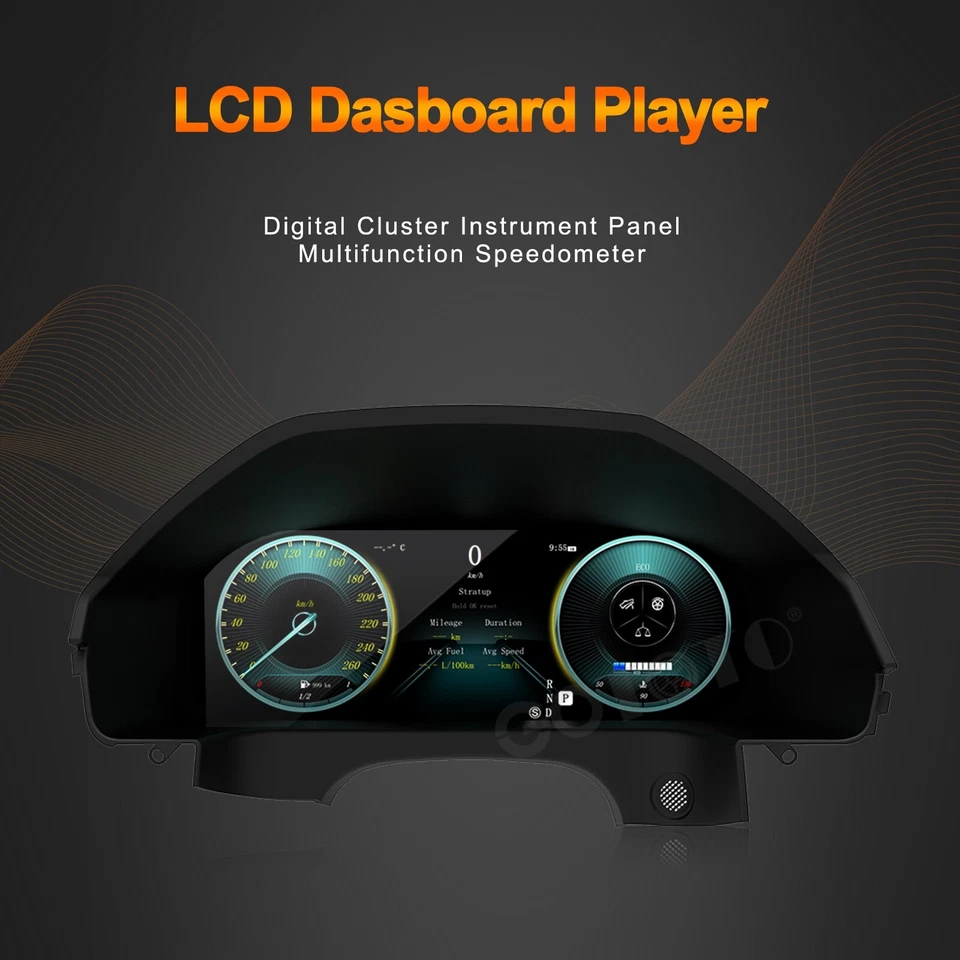 Cuadro de instrumentos digital LCD velocímetro para Mercedes Benz E W212 2010-2015 Foto 2 de 4