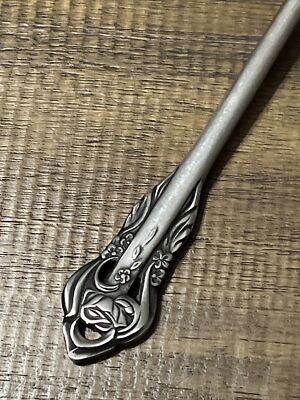 Epic FRENCH ROSE Stainless Custom Black Accent Japan YOUR CHOICE Flatware