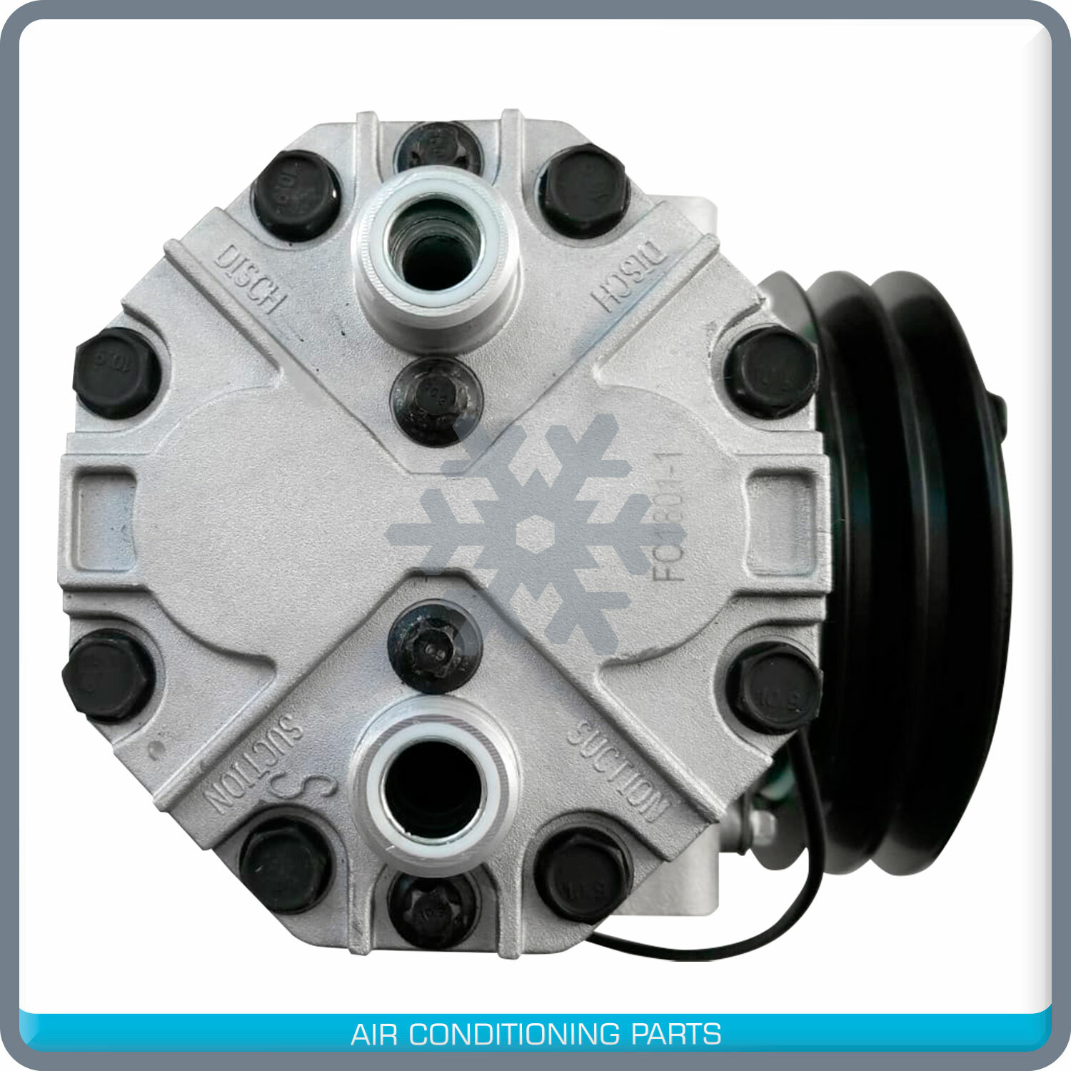 AC Compressor With Clutch For Kenworth & Peterbilt Trucks - SD7H15 Model, Fits T450, T600A, 320, 330, 357, 377, 378, 379 Models - View #8