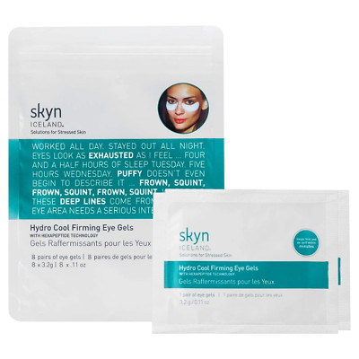 Hydro Cool Firming under Eye Patches. Eye Gel Mask to Firm and Reduce Wrinkles,