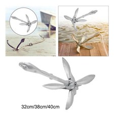 Heavy Duty Boat Anchor Equipment 4 Claw für Segelboot-Jet-Ski-Jollen