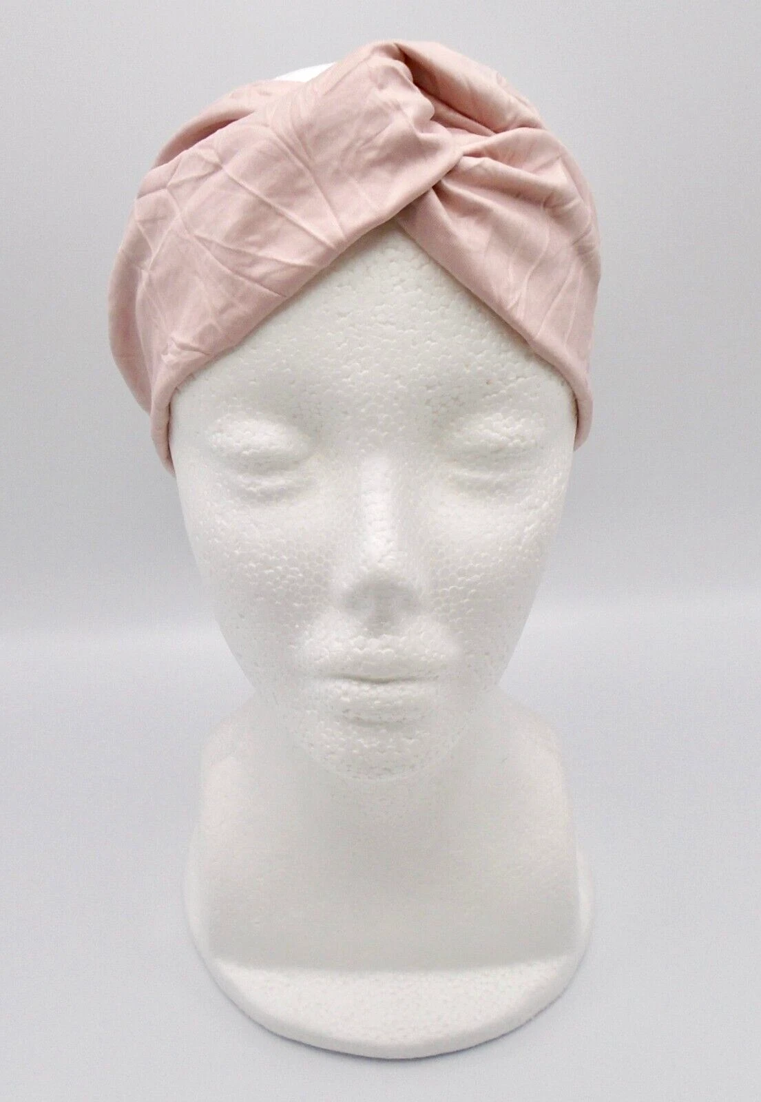 Cerchietto Nike Twist Knot adulto testurizzato rosa Oxford bianco