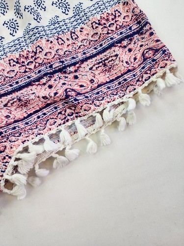 Weavers girl Shorts Girls XL Boho Tassels Fringe Light High Rise Festival Summer - Picture 4 of 9