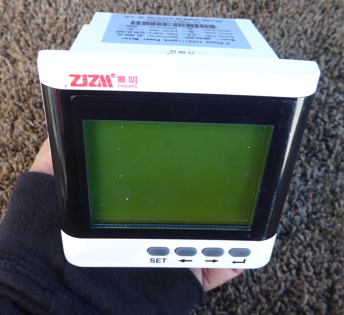 ZM194-D9Y LED Digital 3phase Programmable Electric Power Meter