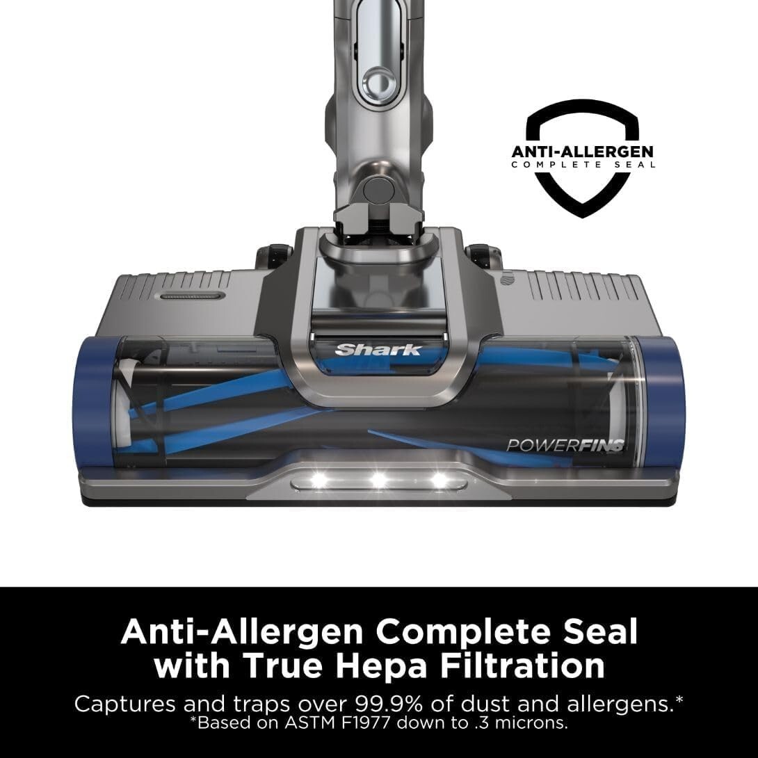 Shark IZ363HT Cordless Stick Vacuum Lightweight AntiAllergen Pet LED