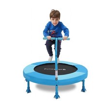 SkyBound 36 Inch Indoor Trampoline for Kids - Kids Trampoline Indoor with Han...