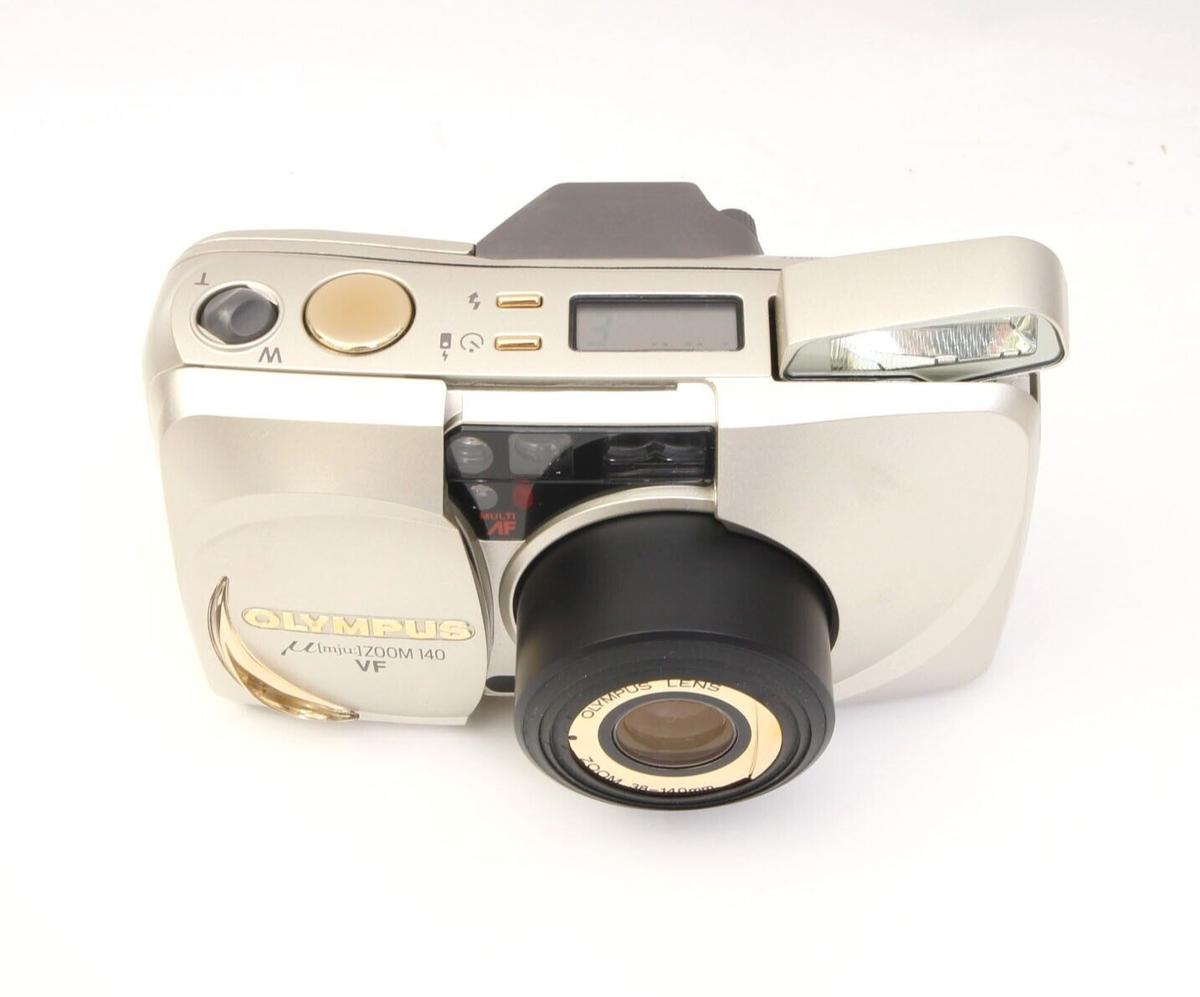 Olympus μ [mju:] Zoom 140 VF Point & Shoot 35mm Compact Film