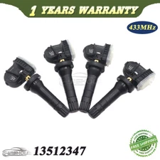 4PCS 13512347 TPMS TIRE PRESSURE SENSOR MONITOR For GM Camaro Cruze Buick 433MHz