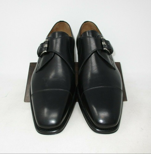 Magnanni Lennon Black Cap Toe Single 
