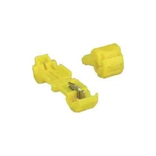 INSTALL BAY 3MYTT /  12 - 10 Gauge 3M™ Scotchlok™ Yellow T-Tap  ( 100 PACK ) ---