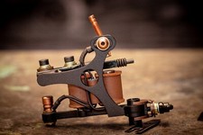 Handmade tattoo machine color packer mag 5-25, Running 100-105 Hz 4.5V Unloaded