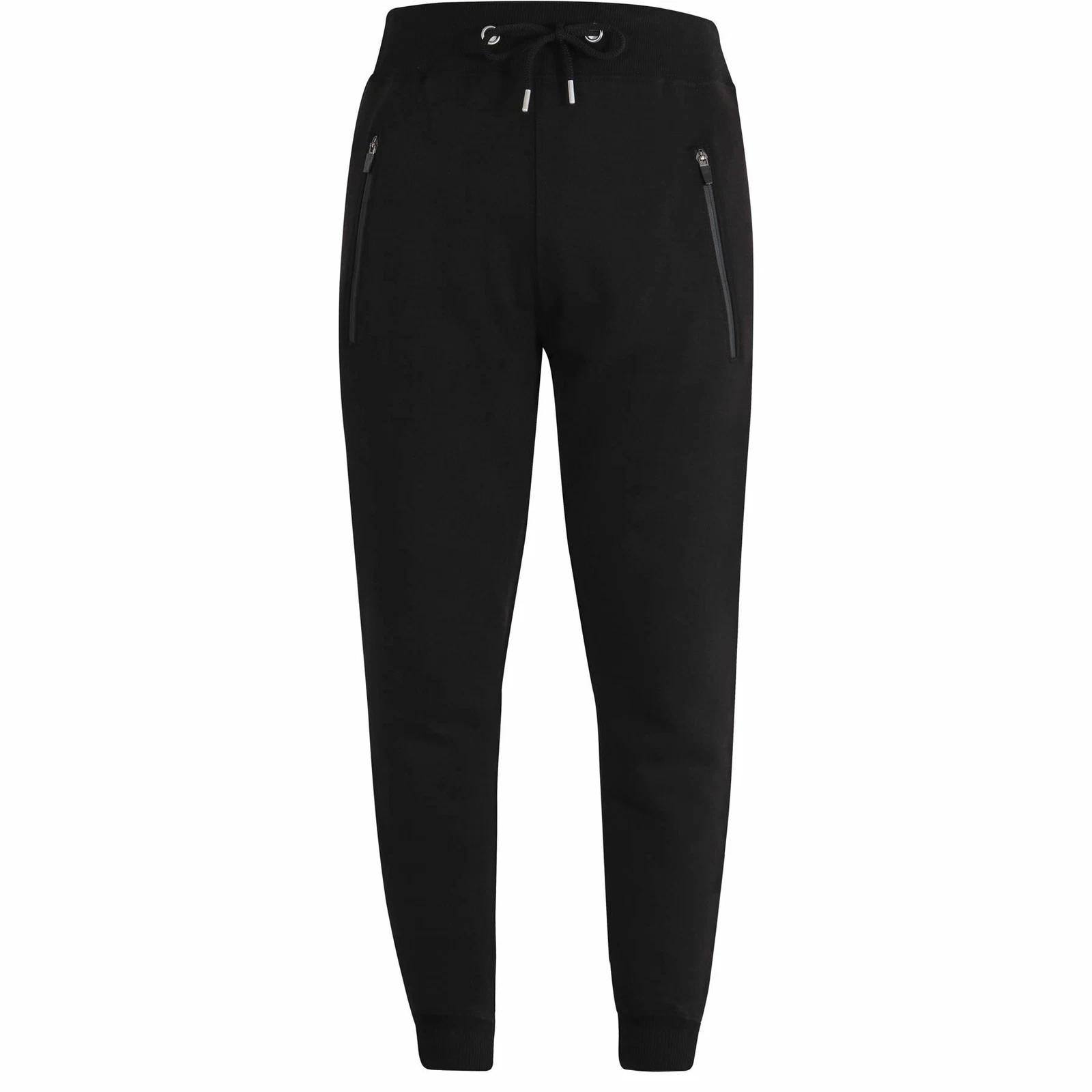 Mens Gym Trousers Exercise Sweatpants Black Fleece Jogging Bottoms Joggers