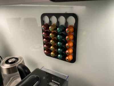 Nespresso Kaffeekapsel-Wandhalter